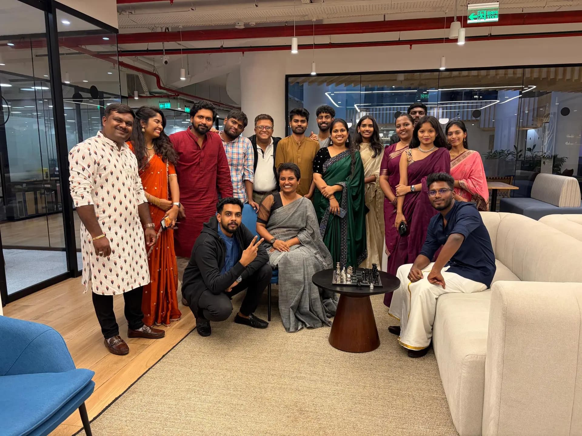 The Bsharp team at the Bengaluru office